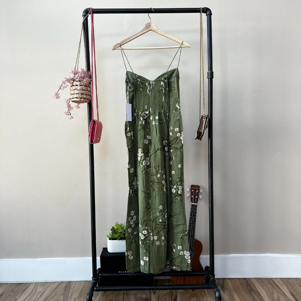 Reformation Kourtney Dress in Bonita NWT - Picture 2 of 14